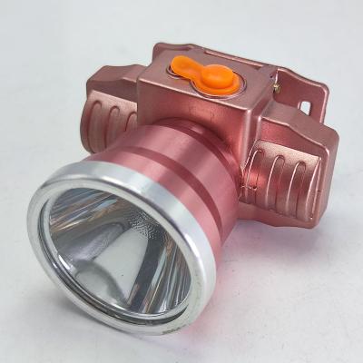 China Industrial LED Aluminum Alloy Head Used Lighting Outdoor Torch Camping Patrol Fishing Headlights Resistance Bright Spotlight Along for sale