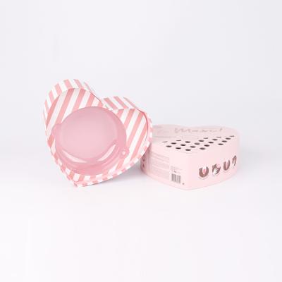 China Recyclable Customized Heart Shaped Paper Box With Viewfinder Packaging Box Cosmetic Paper Box for sale