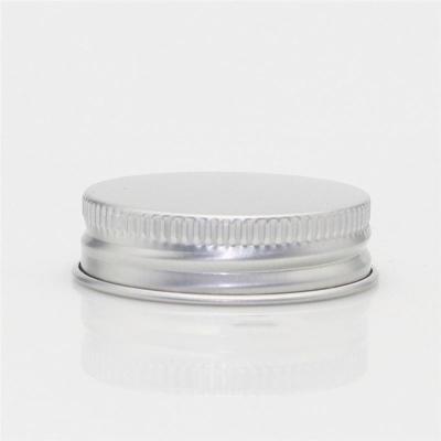 China Non Shiny Aluminum Threaded Spill Metal Caps 38/400 38/410 For Glass Bottle for sale