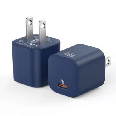 China HOT Type-C Mobile Phone Charger Mobile Phone Product PD 20W Wall Charger Suppliers Fast Portable Charger for sale