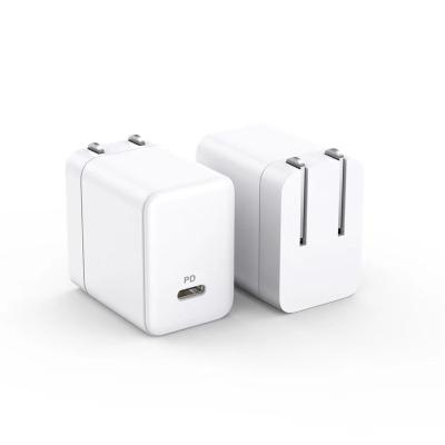 China Newest Selling USB-C Mobile Phone 2021 US Plug Port 30W GaN Fast Charger Type-C For Mobile Phone for sale