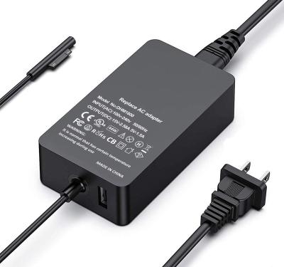 China 15V 2.58A Laptop Power Adapters 44W Adapter For Microsoft Surface Laptop Charger for sale