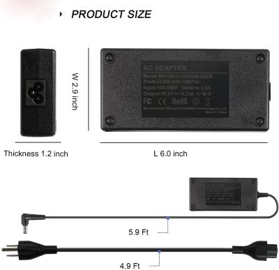 China High Quality LAPTOP Charger 150W 19.5V 7.7A Power Adapter Charger Adapter for Asus G72 G73GX for sale