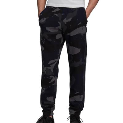 China Wholesale Stacked Anti-Wrinkle Sweatpants Jogger Custom Fashion All Over Camouflage Printing Mens Sweatpants for sale