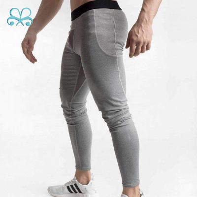 China OEM Factory Sports Brief Compression Yoga Tights Antibacterial Gaiters Running Pants For Men for sale