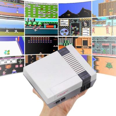 China New ABS Mini 8 Bit Four Buttons Game Console Game Player Unit 620 Classic Video Games for sale