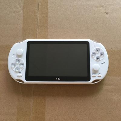 China Newest Support Retro TV out/mp5 TFcard X12 Handheld Game Player Retro Video Games Game Console 5.1 Inch Screen for sale