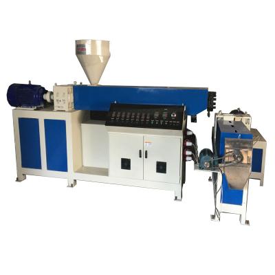 China Factory Scrap Recycling Plastic Pellets Making Machine PVC Pelleting Line With Die Face Cutter for sale