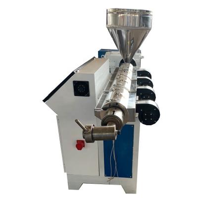 China PIPE 65mm PVC Plastic Pipe Single Screw Extrusion / Extruder Lamination Machine For Pelletizng for sale