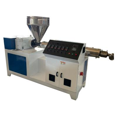 China Small Scale PIPE Benchtop Plastic Pipe And Bar Plastic Rod Making Machine And Extrusion Machine For Plastic for sale