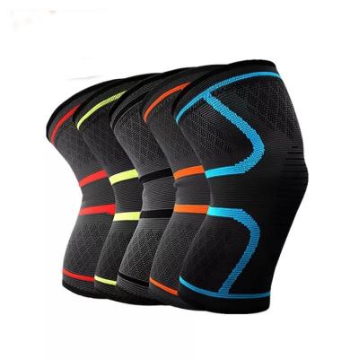 China Fitness Body Elastic Compression Sleeve Keep Warm Support Bamboo Knee Brace for sale