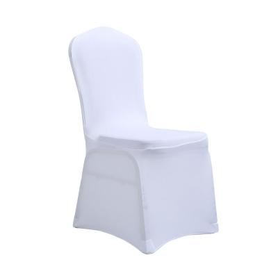 China Durable Wholesale Cheap Banquet Stretch Stretch Chair Cover Elastic Spandex Slipcovers For Wedding Outdoor Party for sale