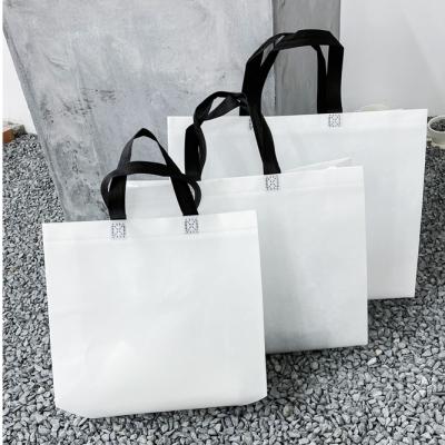 China BIODEGRADABLE Tote Bags Cheap Custom Printed Recyclable Non Woven Fabric Shopping Bags With Logo for sale