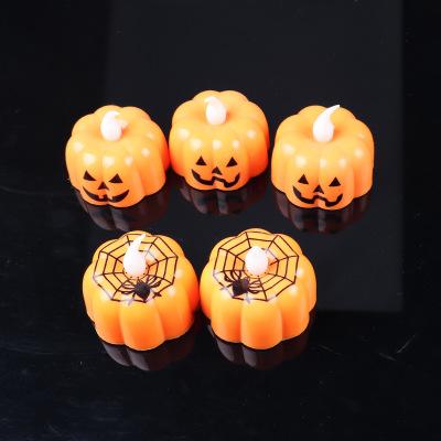 China Halloween Decoration Small Halloween Electronic Lights Halloween Led Pumpkin Light for sale