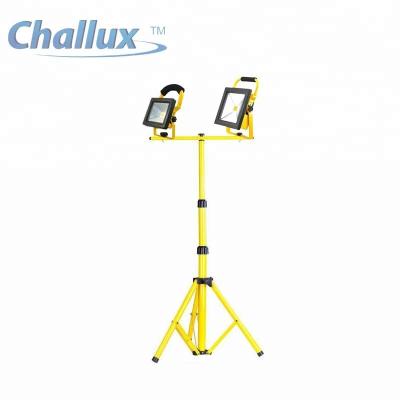 China Bettery IP65 Portable Garden Flood Tripod Emergency Light Rechargeable Led Work Light COB for sale