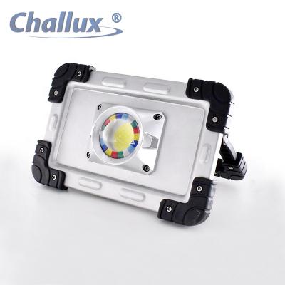 China LANDSCAPE 10w 20w 30w COB Rechargeable Battery Flood Light Led Portable Work Light for sale