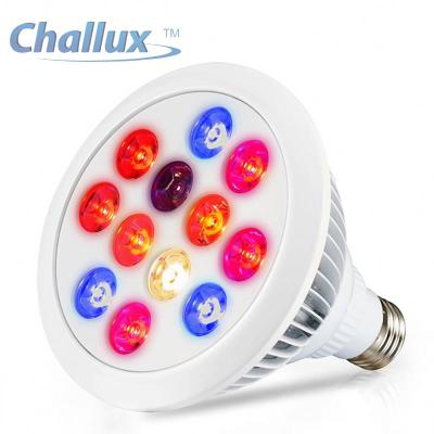 China Wholesale Price Aluminum Grow Light Bulb 12 Watt Indoor Greenhouse LED Grow Lights for sale