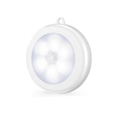 China Room Bedroom Sensor Night Light Bathroom Indoor Battery PIR Ceiling Light for sale