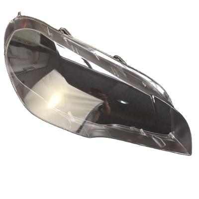 China Direct factory sale large LED headlight lens cover lampshade for BMW 2008 to 2013 X5 X5 for sale