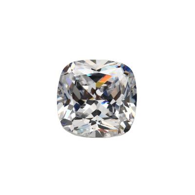 China Color Set or Brilliant White Color VVS1 Moissanite Diamond Cushion Cut Stones For Fire Wholesale Price F Jewels for sale