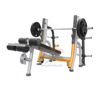 China Commercial Gym Workout Popular Exercise Breaker Free Weight Drop Bench 2080*1300*1300mm for sale