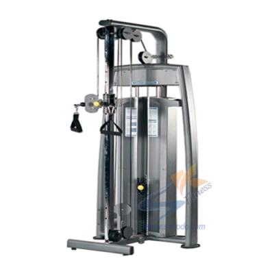 China Professional Gym Cheap Equipment Fitness Bodybuilding Single Cable Pulley Adjustable Cable Pulley Machine for sale