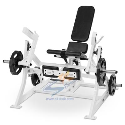 China Hot Selling Commercial Body Exercise Equipment High Quality Commercial Flat Loaded Leg Extension Machine for sale