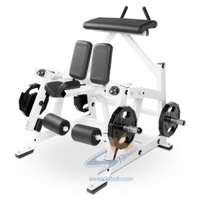 China Commercial Hot Sale Body Exercise Gym Equipment Plate Loaded Kneeling Leg Curl Machine for sale