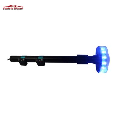 China Motorcycle Vehicle Wholesale Blue Led Pole Dc12v/24v Bright Waterproof High Quality Light Led Motorcycle Pole Light For Police for sale