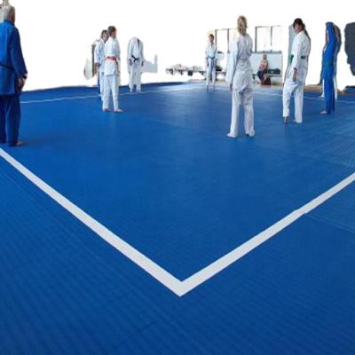 China Eco-friendly Roll Up Mat Martial Arts Gymnastics Mat Wushu Mat With PVC And Mat Surface for sale