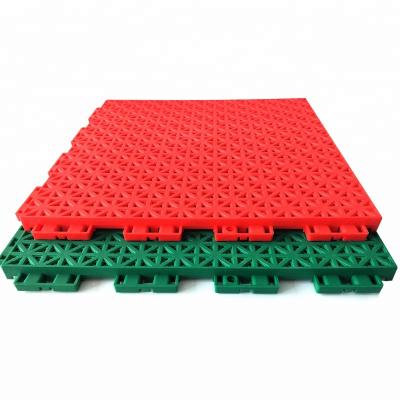 China Durable Kids PP Soft Easy To Assembled Plastic Outdoor Sports Flooring Mat for sale