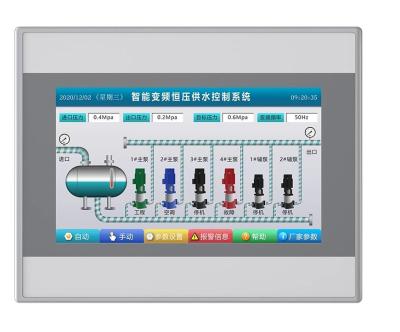 China Plastic 350nit Panel Mount Touch Screen For Industry Automation for sale