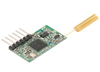 China 100mW Mini Size RF Data Module TTL Wireless Transceiver Module 433MHz 1km for sale