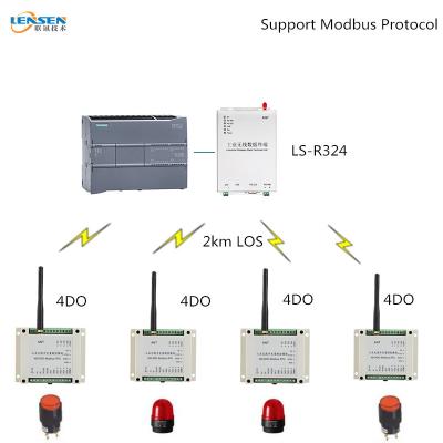 China 5W 24V Power Supply Wireless Radio Module RS485 PLC Wireless Communication Radio for sale