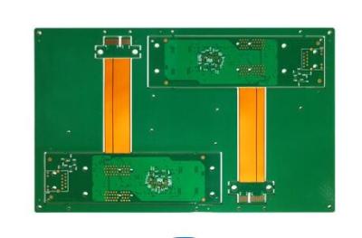 China El finger rígido del oro de ENIG de 6 capas del tablero FR4 pi del PWB de Flex Multilayer acabó en venta