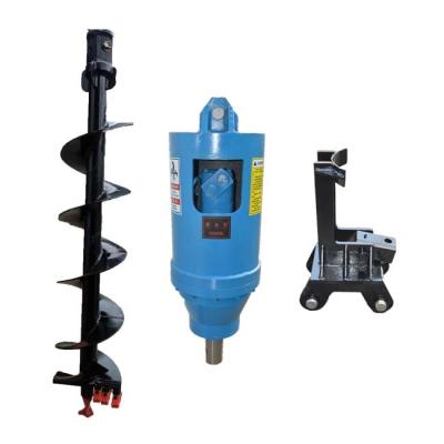 China Cultivate Single Operation Hydraulic Power Earth Auger Boring Pile Machine For Digging Hole for sale