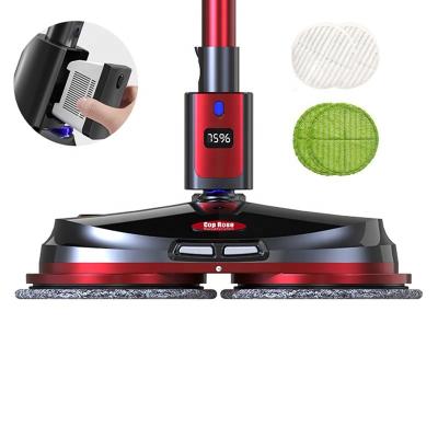 China Household factory OEM F911 electric broom! 360 Swivel Portable Retractable Electric Rotary Broom Double Magic Broom For Home / Office for sale