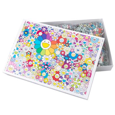 China Custom Cardboard Paper Jigsaw Puzzles 1000 Pieces Jigsaw Paper Game Cardboard Jigsaw Puzzles for sale