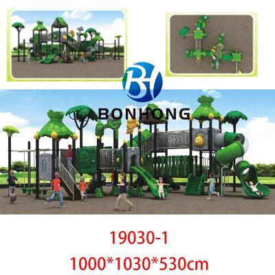 China Bonhong Brand Diecast Kids Park Outdoor Playground Sliding Toys Swing Set Kids Playground Equipment for sale