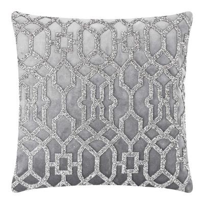 China Modern Bling Pillow Case 50*50cm Customize Design Pillow Cover Decorations Rhinestone Cushion Home Cover for sale