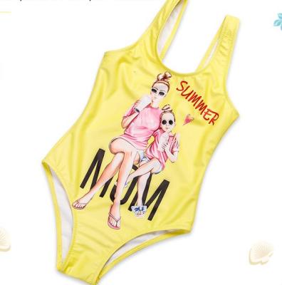 China 2021 one-piece bikini children's swimwear children's bikini Amazon hot sale breathable cute teenager babies bikini swimwear for sale