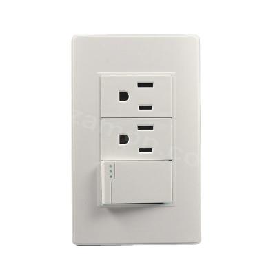 China PC New Arrival Latest Design Multi Socket Switches And Sockets Wall Switch Electrical Outlet for sale