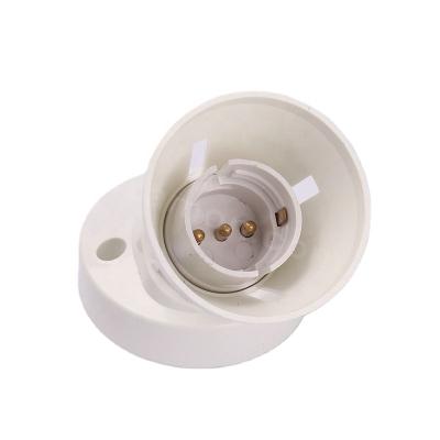 China Universal large electric wall lamp holder edison e27 e26 b22 lamp bulb holder socket lamp with bases supplier for sale