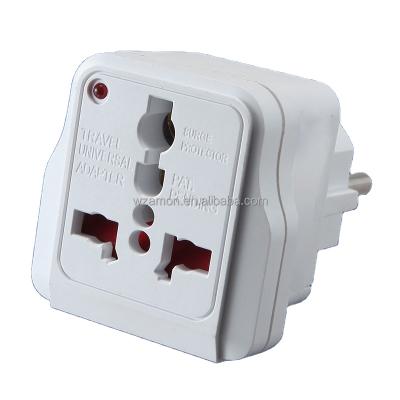 China Residential 2 Pin / Multipurpose To 3 Pin Universal Travel Adapter Plug for sale