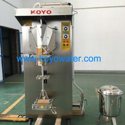 China anhui koyo pure water sachet bag filling and sealing packing machine with date printing for sale