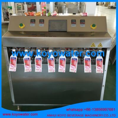 China ice pop bag juice/milk/water/honey/yogurt tube production line for sale