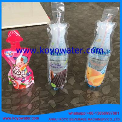 China KOYO production forming bag water/juice filling sealing machine for soft drinks beverage packaging for sale