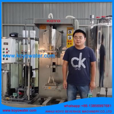 China KOYO Complete Water Sachet Produce Line/RO water treatment filter/sachet water filling and sealing machine for sale