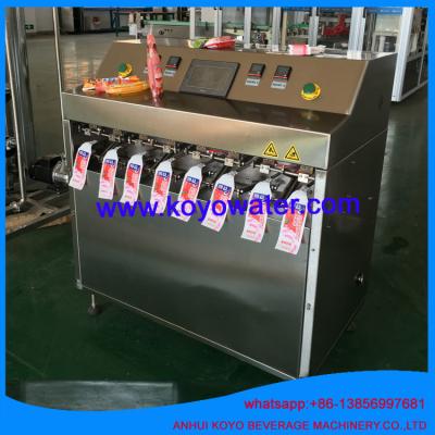 China anhui KOYO soft tube/freeze ice popsicle packaging/freeze ice pop plastic tube filling and sealing machine à venda