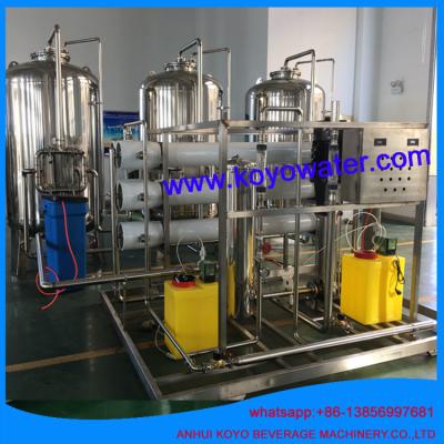 China 10T/H reverse osmosis pure water complete production line water treatment equipment with RO system for sale